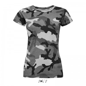 Футболка мультикам жіноча CAMO WOMEN камуфляжна сіра - 01187521 Футболка мультикам жіноча CAMO WOMEN камуфляжна сіра - 01187521