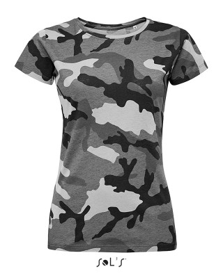 Футболка мультикам жіноча CAMO WOMEN камуфляжна сіра - 01187521 Футболка мультикам жіноча CAMO WOMEN камуфляжна сіра - 01187521