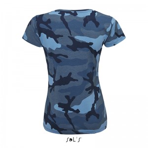 Футболка мультикам жіноча CAMO WOMEN камуфляжна синя - 01187536 Футболка мультикам жіноча CAMO WOMEN камуфляжна синя - 01187536