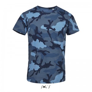 Футболка мультикам чоловіча CAMO MEN камуфляжна синя - 01188536 Футболка мультикам чоловіча CAMO MEN камуфляжна синя - 01188536
