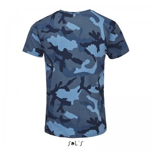 Футболка мультикам чоловіча CAMO MEN камуфляжна синя - 01188536 Футболка мультикам чоловіча CAMO MEN камуфляжна синя - 01188536