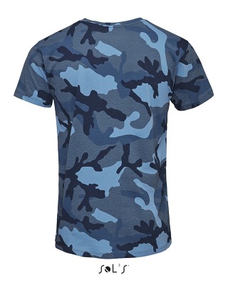 Футболка мультикам чоловіча CAMO MEN камуфляжна синя - 01188536 Футболка мультикам чоловіча CAMO MEN камуфляжна синя - 01188536