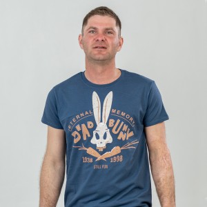 Футболка чоловіча Dead Bunny джинс - 03582 Футболка чоловіча Dead Bunny джинс - 03582