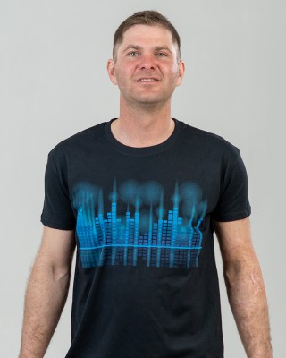 Футболка чоловіча Immobilizer чорна - 11380