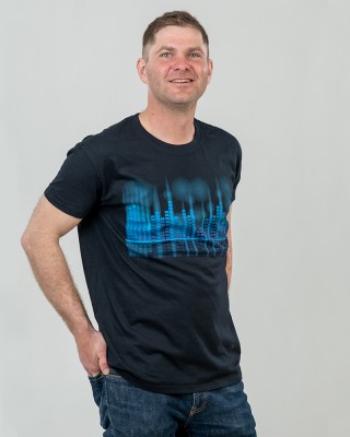 Футболка чоловіча Immobilizer чорна - 11380