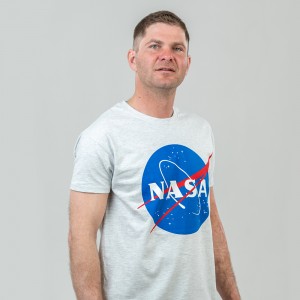 Футболка чоловіча Nasa Meatball світло-меланжева - 11500 Футболка чоловіча Nasa Meatball світло-меланжева - 11500