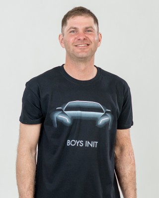 Футболка чоловіча Чорна Машина чорна - 11500 Футболка чоловіча Чорна Машина чорна - 11500