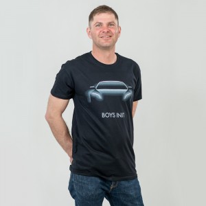 Футболка чоловіча Чорна Машина чорна - 11500 Футболка чоловіча Чорна Машина чорна - 11500