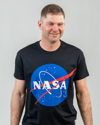 Футболка чоловіча Nasa Meatball чорна - 11500 Футболка чоловіча Nasa Meatball чорна - 11500