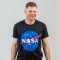 Футболка чоловіча Nasa Meatball чорна - 11500 Футболка чоловіча Nasa Meatball чорна - 11500