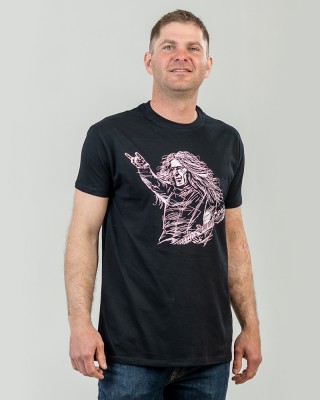 Футболка чоловіча Рокер чорна - 11500
