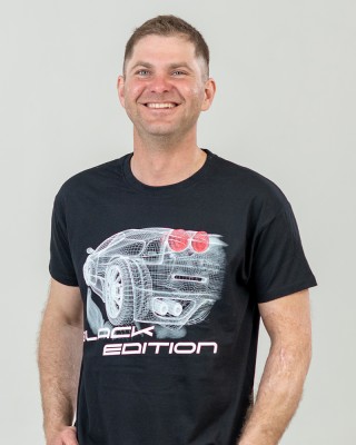 Футболка чоловіча Black Edition чорна - 11500 Футболка чоловіча Black Edition чорна - 11500