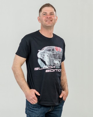 Футболка чоловіча Black Edition чорна - 11500 Футболка чоловіча Black Edition чорна - 11500