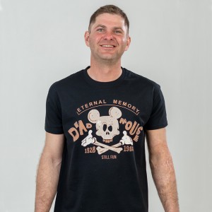 Футболка чоловіча Dead Mouse чорна - 11500 Футболка чоловіча Dead Mouse чорна - 11500