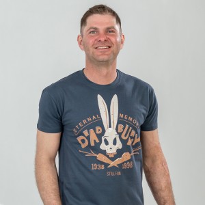 Футболка чоловіча Dead Bunny графітова - 11500 Футболка чоловіча Dead Bunny графітова - 11500