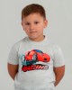 Футболка дитяча Racing світло-меланжева - 11970