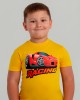 Футболка дитяча Racing жовта - 11970