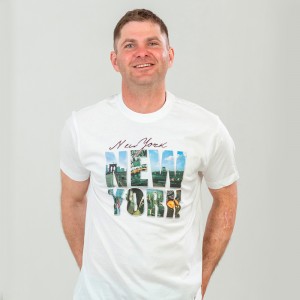 Футболка чоловіча Нью Йорк біла - 2134011 Футболка чоловіча Нью Йорк біла - 2134011