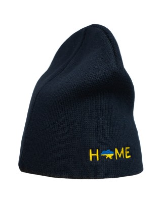 Шапка з вишивкою мапа України темно-синя - 3000-14/5 Шапка з вишивкою мапа України темно-синя - 3000-14/5