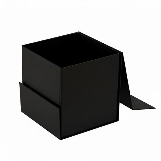 Подарункова коробка 21 х 21 см Bergamo Siena чорна - 120130113L-01