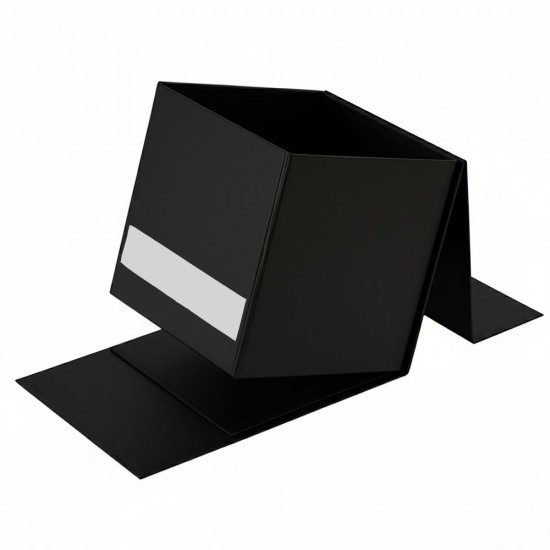 Подарункова коробка 21 х 21 см Bergamo Siena чорна - 120130113L-01