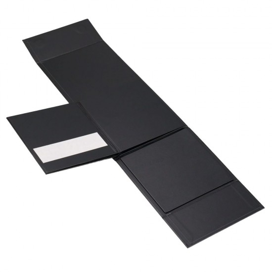 Подарункова коробка 21 х 21 см Bergamo Siena чорна - 120130113L-01