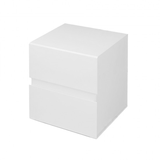 Подарункова коробка 21 х 21 см Bergamo Siena біла - 120130113L-08