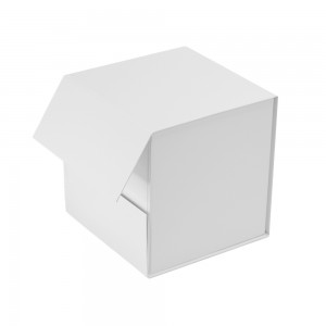 Подарункова коробка 21 х 21 см Bergamo Siena біла - 120130113L-08