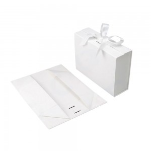 Подарункова коробка 24 х 18 см Bergamo Aurum біла - 120130213S-08