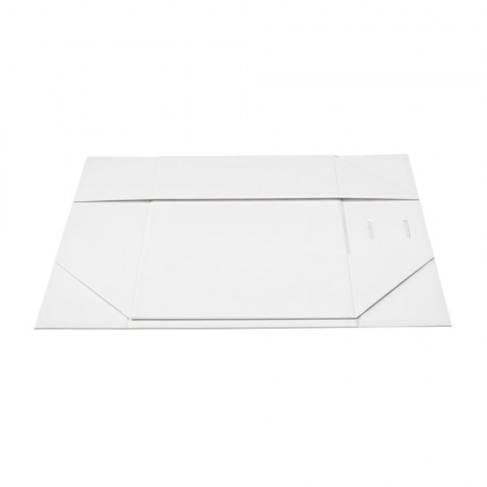 Подарункова коробка 26 х 23 см Bergamo Aurum біла - 120130213M-08