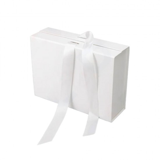 Подарункова коробка 26 х 23 см Bergamo Aurum біла - 120130213M-08