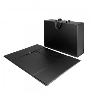 Подарункова коробка 48 х 35 см Bergamo Lorena чорна - 120130513L-01