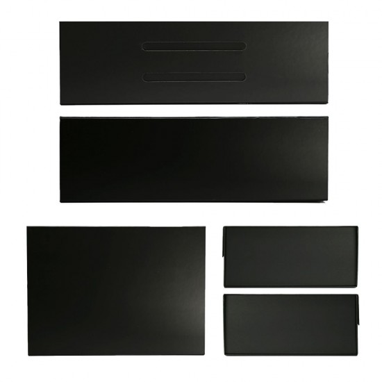 Подарункова коробка 48 х 35 см Bergamo Lorena чорна - 120130513L-01