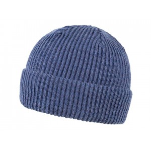 Шапка тепла з відворотом синій-меланж Wrap beanie 3030.45 Шапка тепла з відворотом синій-меланж Wrap beanie 3030.45