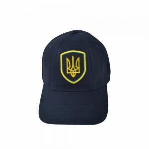 Кепка темно-синя з шевроном Тризуб - SH1733-14 CO/29926 Кепка темно-синя з шевроном Тризуб - SH1733-14 CO/29926