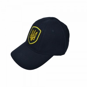 Кепка темно-синя з шевроном Тризуб - SH1733-14 CO/29926 Кепка темно-синя з шевроном Тризуб - SH1733-14 CO/29926