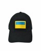 Кепка чорна з шевроном Прапор України - SH1733-3 CO/28565