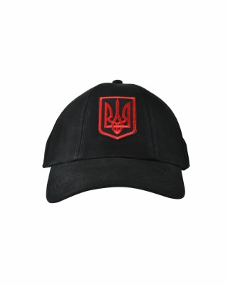 Кепка чорна з шевроном Тризуб - SH1733-3 CO/84751 Кепка чорна з шевроном Тризуб - SH1733-3 CO/84751