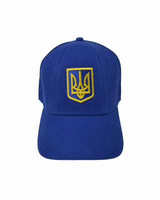 Кепка синя з шевроном Тризуб - SH1733-4 CO/03420 Кепка синя з шевроном Тризуб - SH1733-4 CO/03420