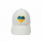 Кепка біла з шевроном Прапор України - SH1733-6 CO/29763 Кепка біла з шевроном Прапор України - SH1733-6 CO/29763