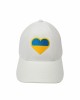 Кепка біла з шевроном Прапор України - SH1733-6 CO/29763