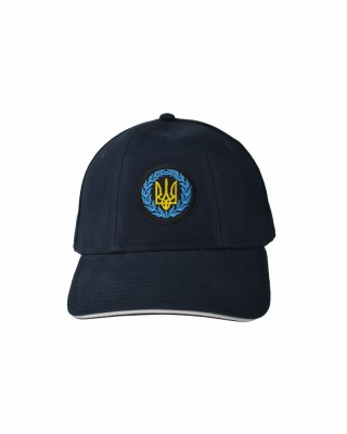 Кепка темно-синя з шевроном Тризуб - SH1734-14 CO/31222 Кепка темно-синя з шевроном Тризуб - SH1734-14 CO/31222