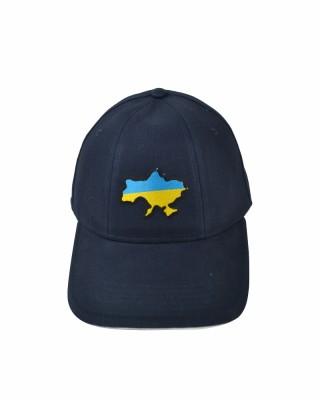 Кепка темно-синя з шевроном Мапа України - SH1734-14 CO/89731 Кепка темно-синя з шевроном Мапа України - SH1734-14 CO/89731