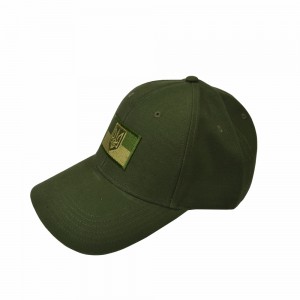 Кепка хакі з шевроном Прапор України та Тризуб - SH1926-269 CO/29592 Кепка хакі з шевроном Прапор України та Тризуб - SH1926-269 CO/29592