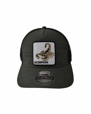 Кепка сіра з шевроном Скорпіон - SH2026.7/8
