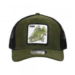 Кепка хакі з шевроном Риба - SH2026.29/11