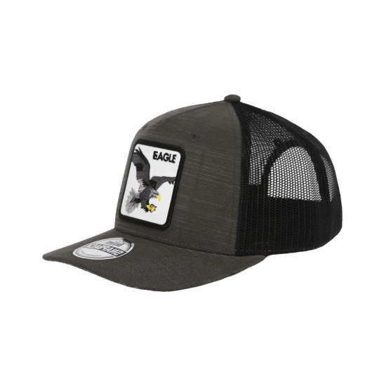 Кепка сіра з шевроном Орел - SH2026.7/9