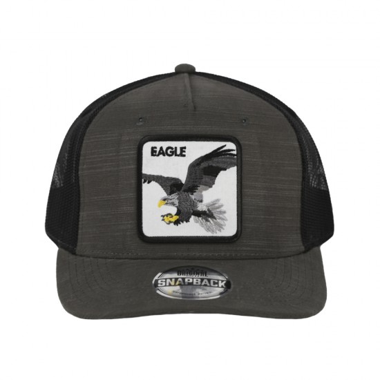 Кепка сіра з шевроном Орел - SH2026.7/9