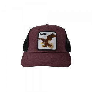 Кепка бордова з шевроном Орел - SH2030-2/10 Кепка бордова з шевроном Орел - SH2030-2/10