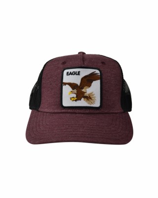 Кепка бордова з шевроном Орел - SH2030-2/10